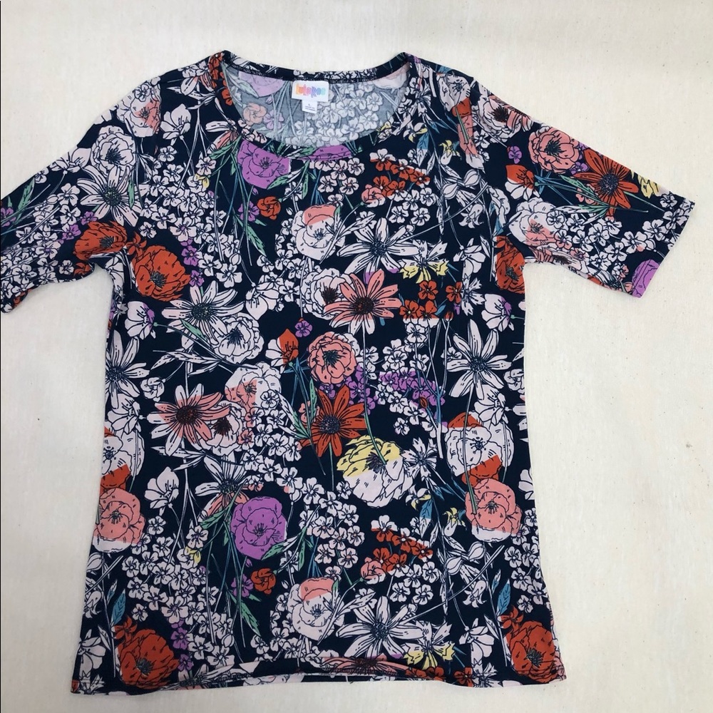Lularoe Perfect T Floral Large